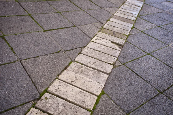 Vecchia pietra pavimentazione — Foto Stock