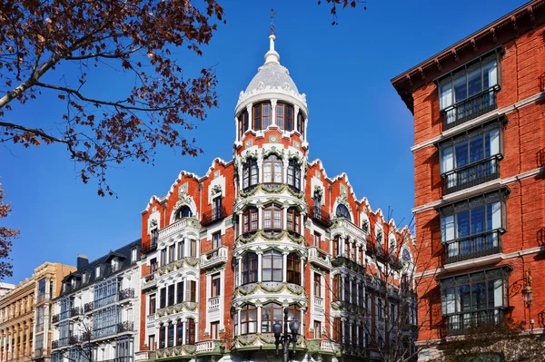 Buildings in Valladolid Downtown — Stock Photo, Image