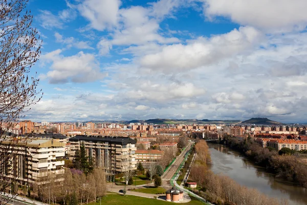 Nieuwe valladolid skyline — Stockfoto