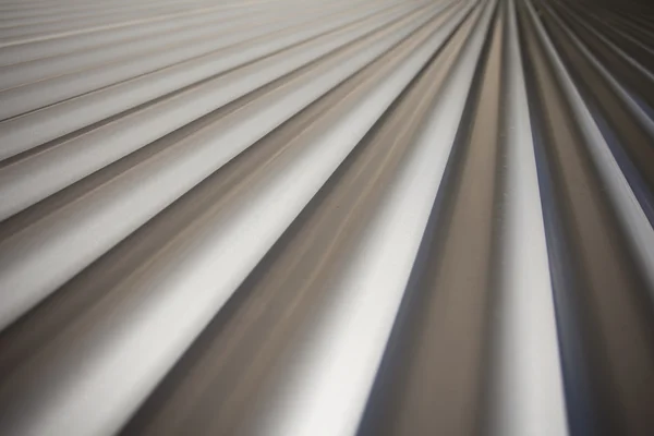 Corrugated Iron Diminishing Perspectivel — Stock Photo, Image