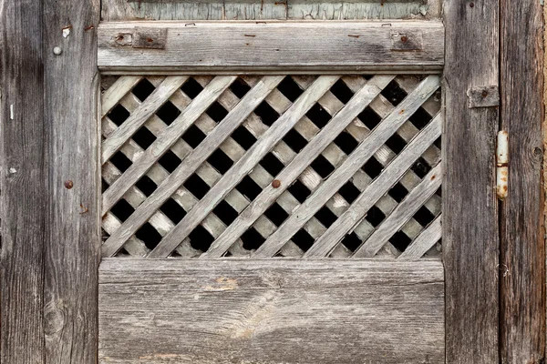 Antigua celosía de la ventana —  Fotos de Stock