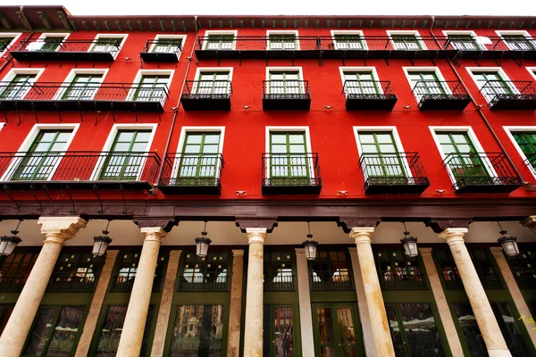 Valladolid centrale plein — Stockfoto