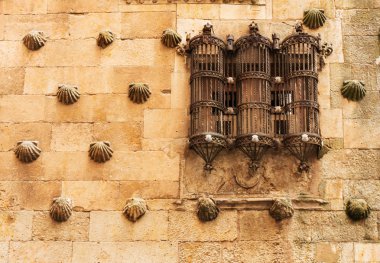 casa de las conchas güzel pencere
