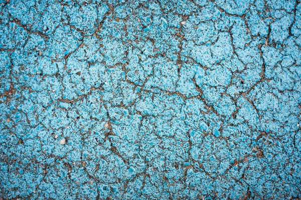 Cracked blue paint background — Stock Photo, Image