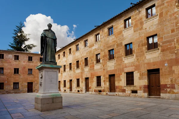 Fray Luis de Leon and University of Salamanca — Stock Photo, Image