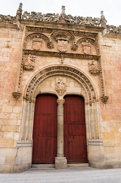 Salamanca şehrinde anıtsal kapı — Stok fotoğraf