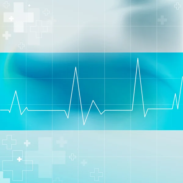 Electrocardiograma Gráfico — Archivo Imágenes Vectoriales