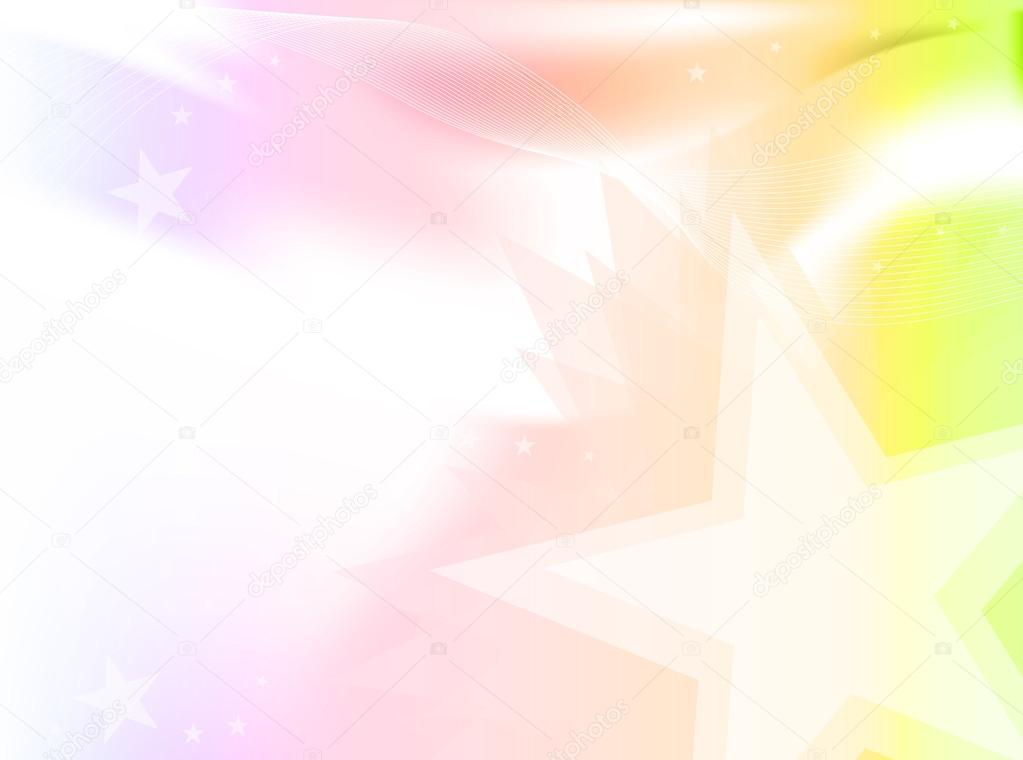 Star Burst Abstract Background Colorful