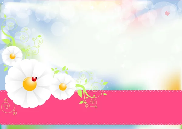 Spring Background — Stock Vector