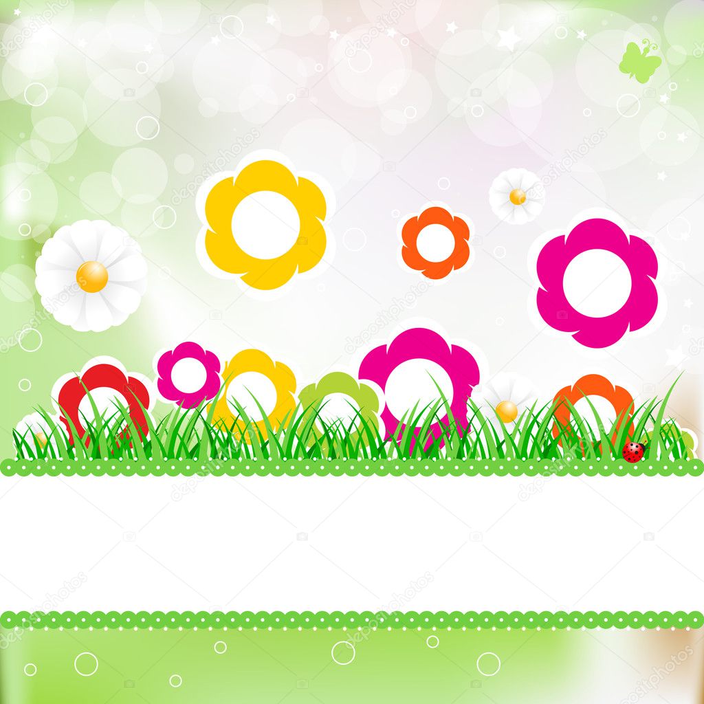 Spring Background Stock Vector by ©dynamic 24084951