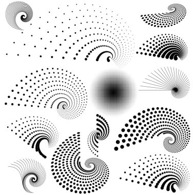 Abstract design element clipart