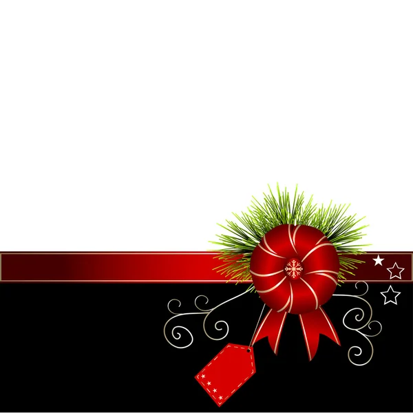 Fond de Noël - Illustration — Image vectorielle