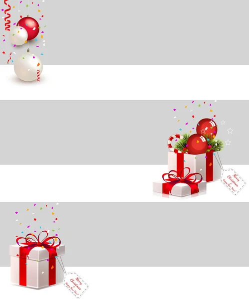 Christmas Banners — Stock Vector