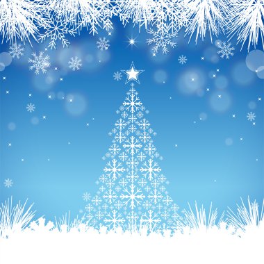 Noel ağacı arka planı