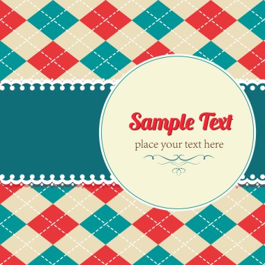 Vintage tasarım şablonu