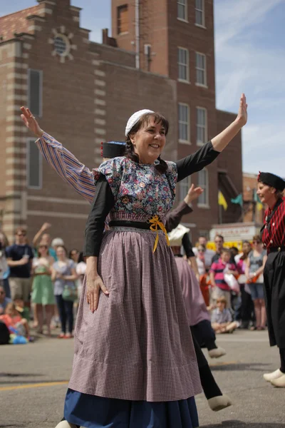 Danses néerlandaises en Hollande Michigan — Photo