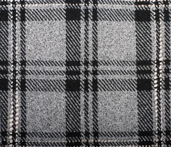 Chaqueta de lana en gris con negro — Foto de Stock