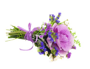 bir buket çiçek arka plan bahar dekoratif lahana olduğunu