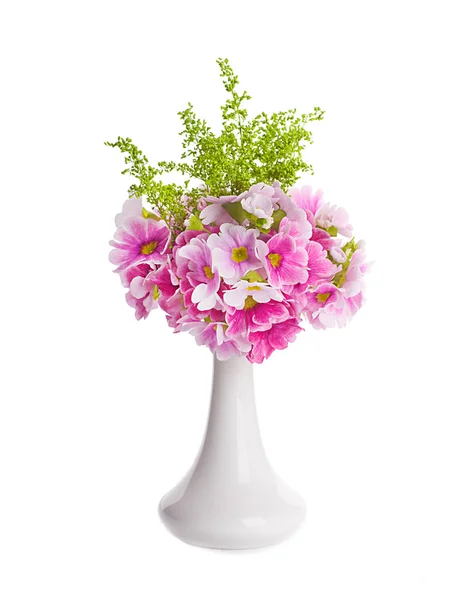 A spring primrose is in a bouquet, floral background — Stock Photo, Image