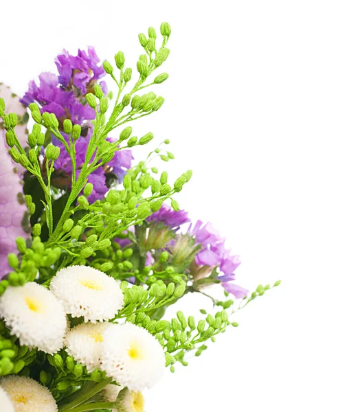 Piękny bukiet białych kwiatów — Zdjęcie stockowe