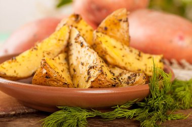 kaba ve kızarmış patates