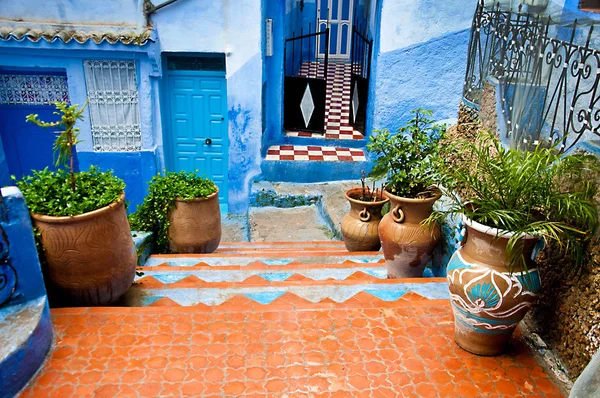 Dettagli architettonici e porte del Marocco — Foto Stock
