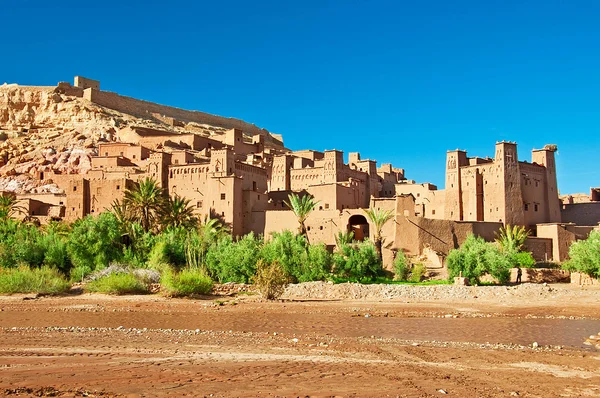 La ciudad de arcilla en el norte de África, Marruecos — Foto de Stock