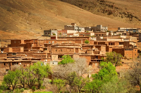 The clay city in the north of Africa, Morocco Stock Image