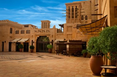 Dubai, Birleşik Arap Emirlikleri-Haziran 7: kenti gözlem güverte burj Dubai en yüksek dünyanın 7 Haziran 2013 dubai Binası