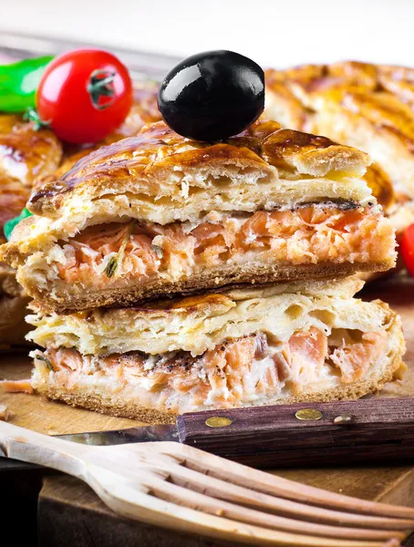 Pastel de pescado — Foto de Stock