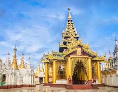 Shwedagon pagoda in Yangon, Myanmar