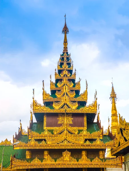 Shwedagon Pagoda in Yangon, Myanmar — Stock Photo, Image