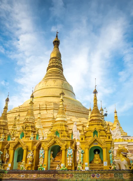 Shwedagon pagoda in Yangón — Foto de Stock