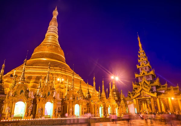 Shwedagon pagoda i yangon — Stockfoto