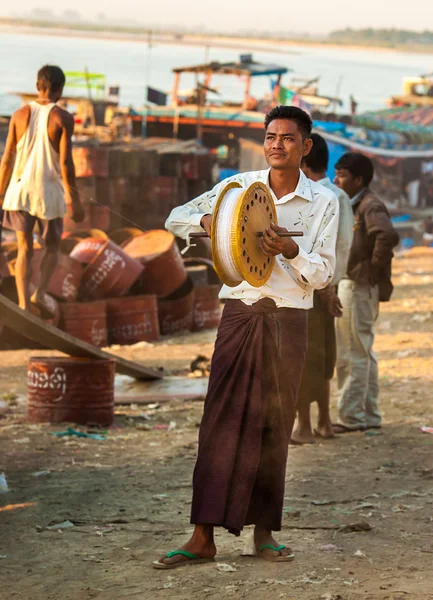 De rand van mandalay — Stockfoto