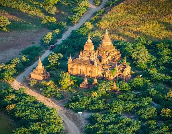 Antiche pagode a Bagan — Foto Stock