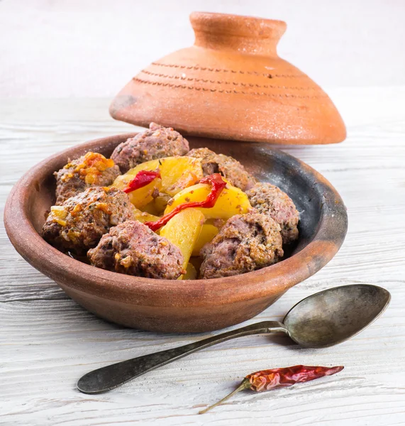 Boulettes de viande marocaines — Photo
