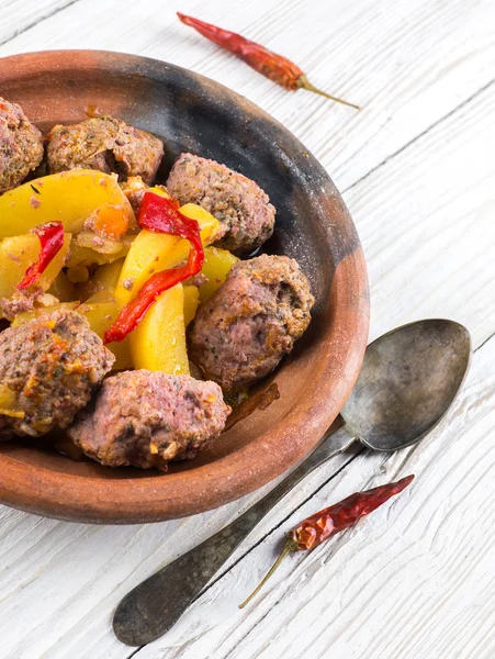 Moroccan meatballs — Stock Photo, Image