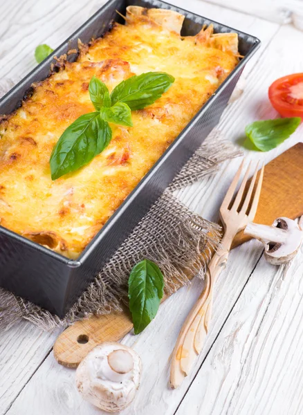 Grekisk moussaka — Stockfoto