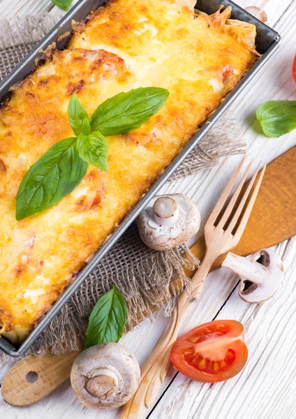 Grekisk moussaka — Stockfoto