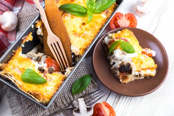 Greek moussaka — Stock Photo, Image