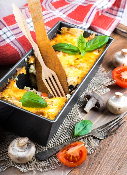 Griechische Moussaka — Stockfoto