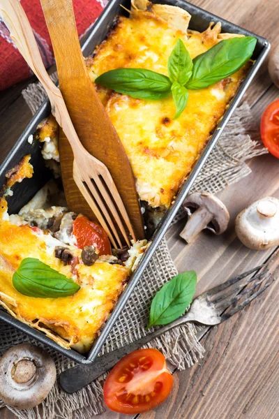 Grekisk moussaka — Stockfoto