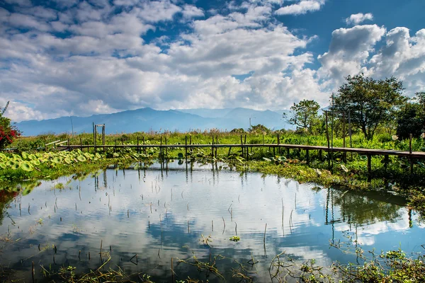 Inle lake — Stockfoto