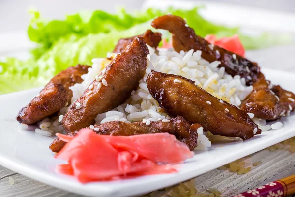 Pollo Teriyaki — Foto de Stock