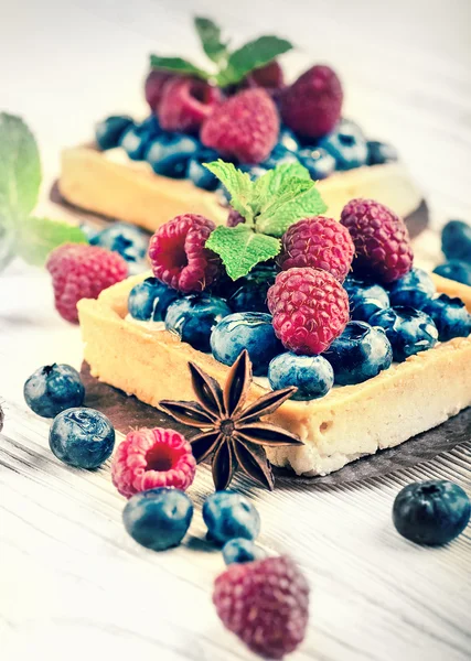 Berry taarten — Stockfoto