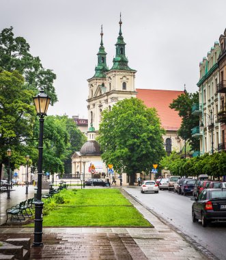 Krakow eski sokaklar