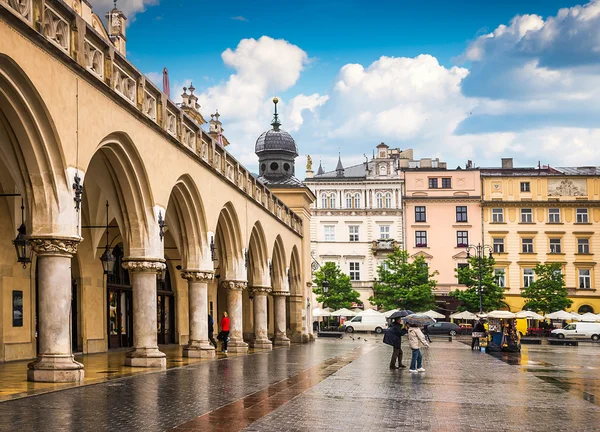 Cracovia centro histórico — Foto de Stock