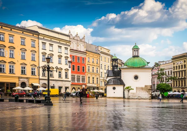 Krakow tarihi merkezi — Stok fotoğraf