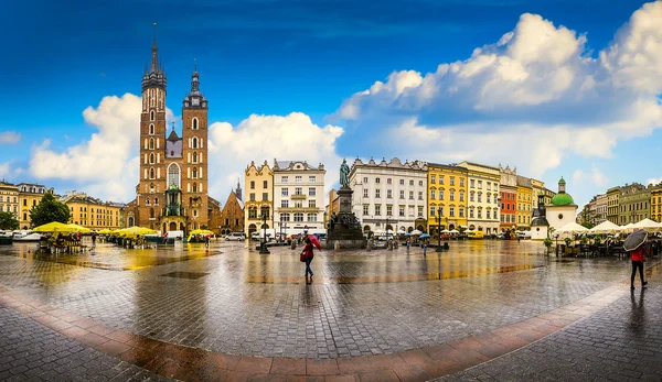 Historyczne centrum Krakowa — Zdjęcie stockowe